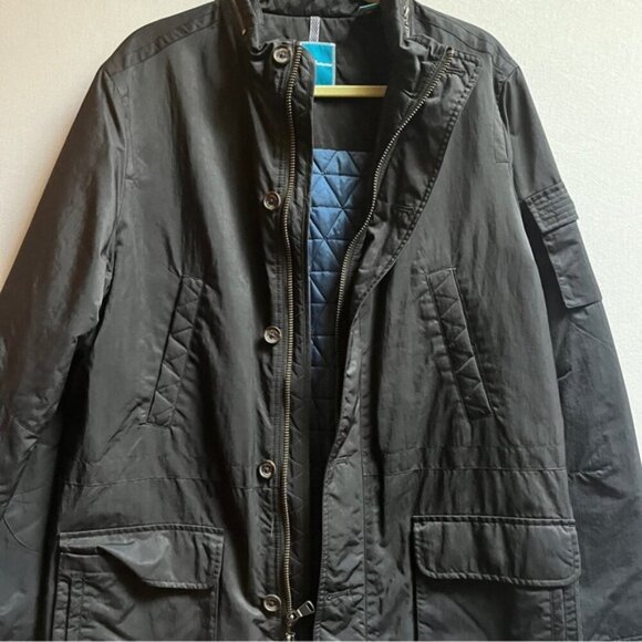 Tommy Bahama midi hooded trench fall jacket Sz M - Picture 3 of 15